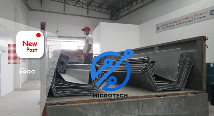 Jual talang air fiberglass