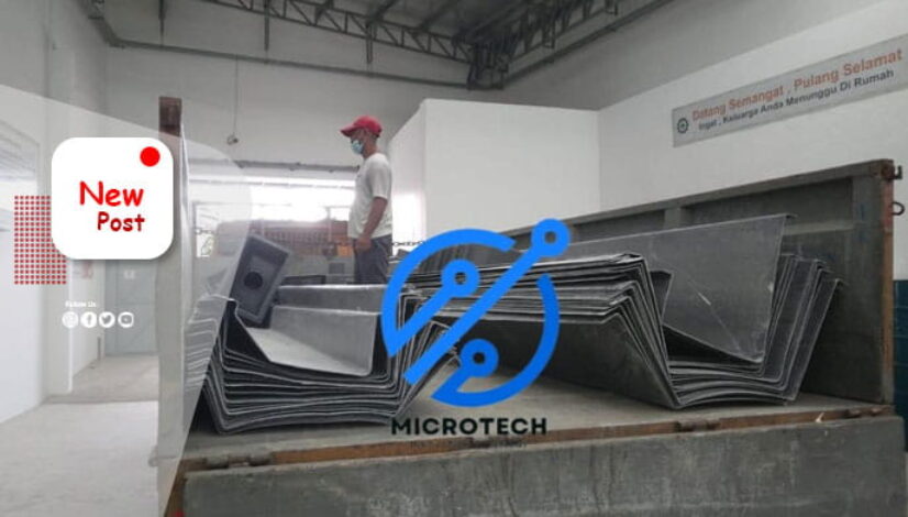 Jual talang air fiberglass